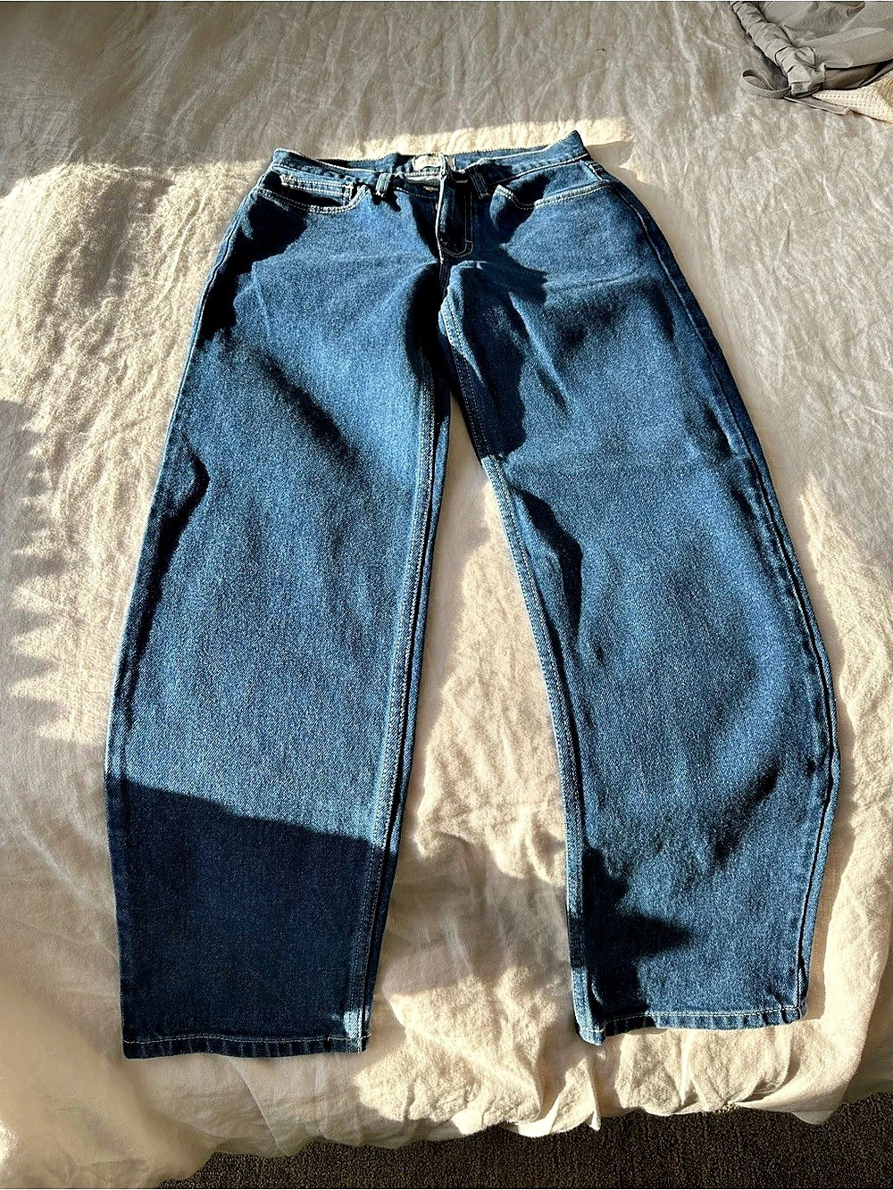 Dairy Boy Relaxed Straight Leg Denim Blue Waist 23